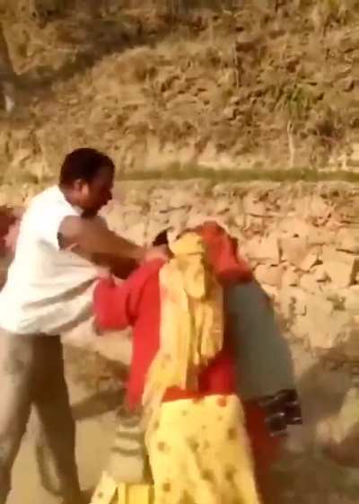 to touch inappropriately a teenager in a village in India