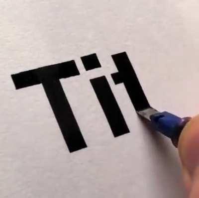 This very impressive calligraphy