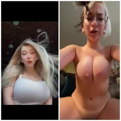 tiktok vs real life