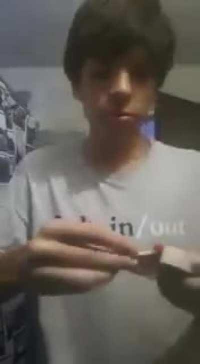 The way he screamed
