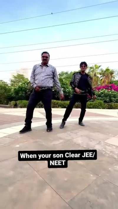 When your son clear JEE / NEET