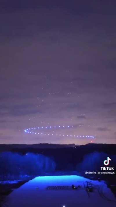 Drone light show