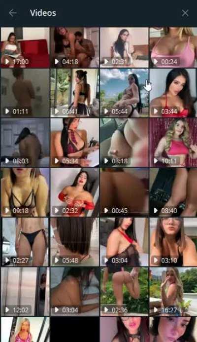 El grupo VIP cuenta con los mejores PPV videos de chicas colombianas, mexicanas y venezolanas