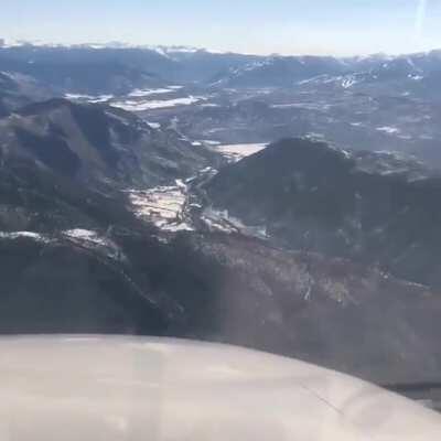 Mountain flying: visual Appch into Aspen