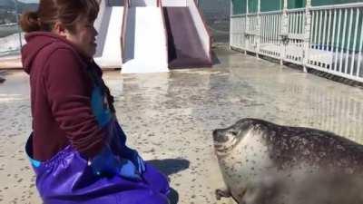 I Wanna Hug This Water Doggo.