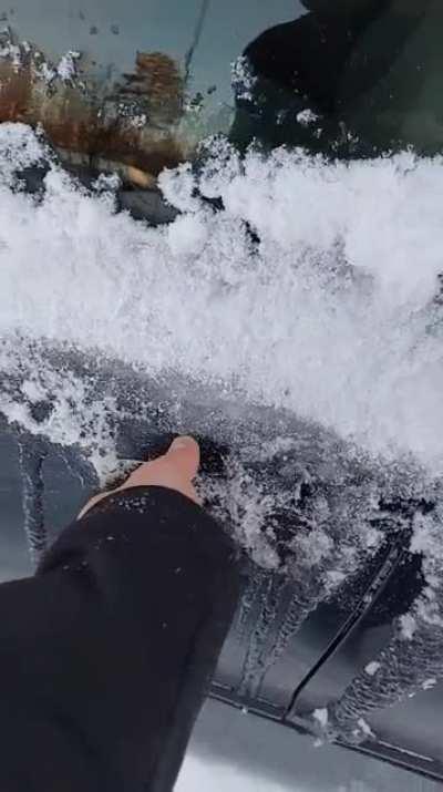 If you are planing to moving/visiting Finland, take a ice pick with you.