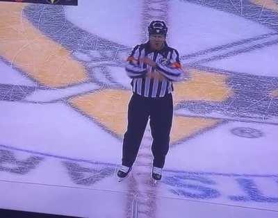 This guy at the Penguins game