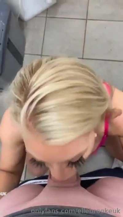 Public Toilet Blowjob