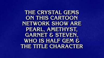 In honor of the late Alex Trebek, here's video of that one time Steven Universe appeared on Jeopardy