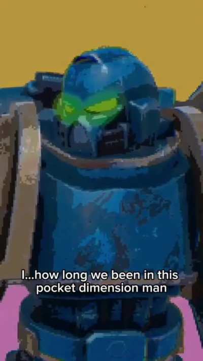 Two Alpha Legion Marines in the Warp colorized [Video]