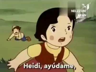 No recuerdo este capitulo de Heidi…