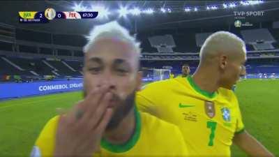 Brazil 2-0 Peru - Neymar 68'