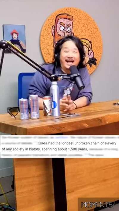 Korea don't have history of oppression....