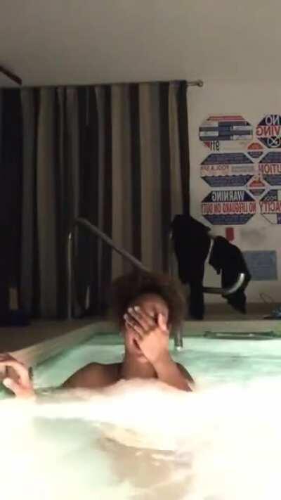 Twerk in the pool