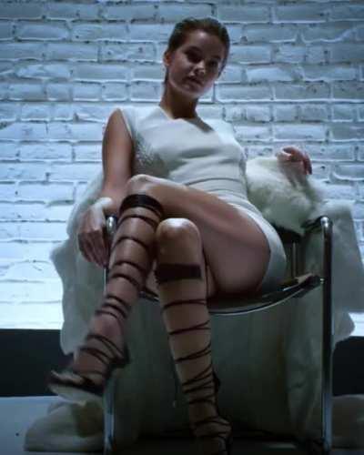 Barbara Palvin doing &quot;Basic Instinct&quot;