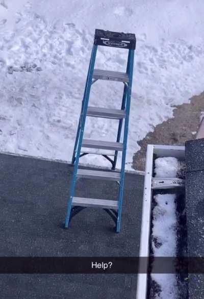 My ladder people need me