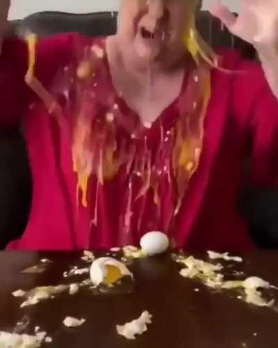 Grandma loves eggs