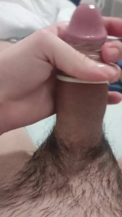 &quot;XXL&quot; condom vs my cock. Who will win?