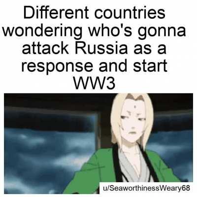 Naruto version of this viral meme! (Madara already showed up in Ukraine after this meeting)