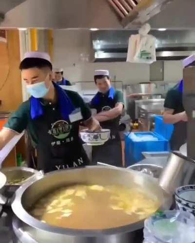 Slinging some broth