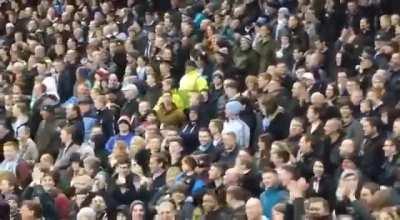 Arsenal fans new song to chant during a match