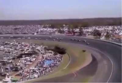 Is there anything more American than Apaches flying over NASCAR tracks during a race?