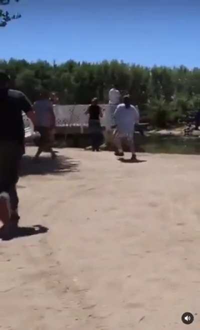 to successfully jump a lake