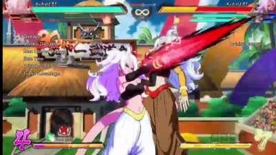 My friend’s android 21 TOD that I memed