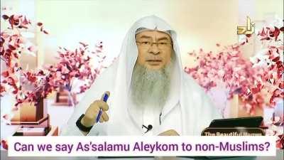 Sheikh Assim Al Hakeem’s new greeting