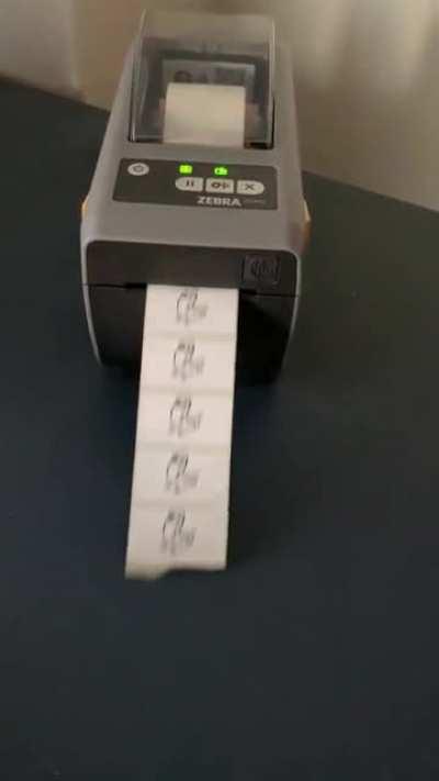 I was tasked with creating a label-printing feature for our medical software, but...