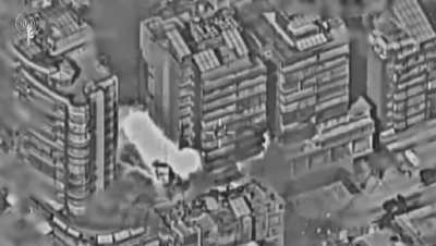 IDF conducts a precision strike on a building in Beirut 