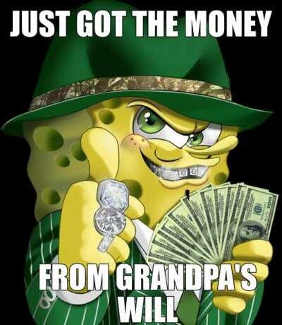 Grandpa death stimulus check 🤪💵💵💵