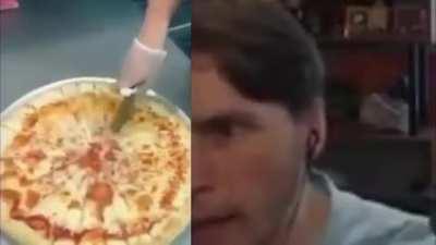 Jerma was getting too stressed out during the pizza react stream