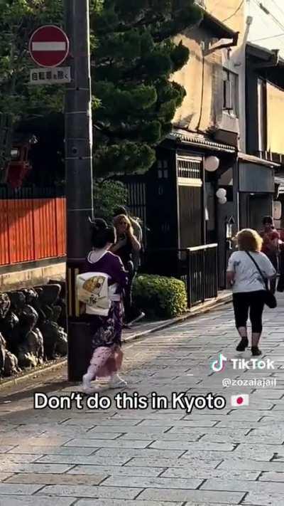 One of the reasons why Japan has been banning tourism in certain places