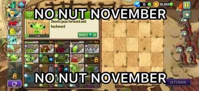 NNN pvz challange 🤣🤣: day 1: NO ONE WILL EAT MY 🥜😎.