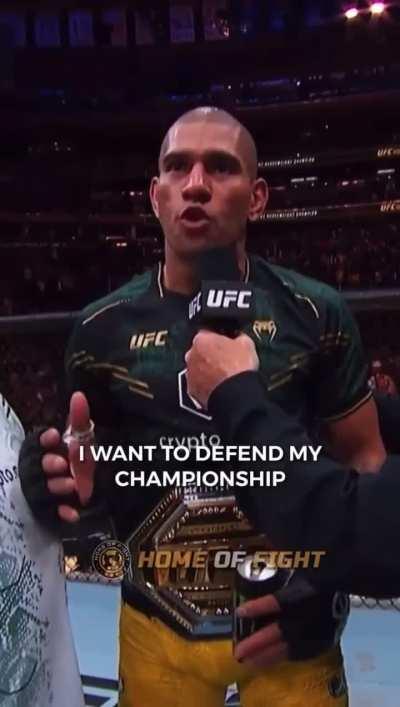 What Pereira really said in his post fight interview