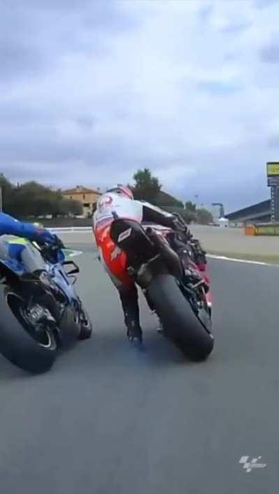 Zarco left foot brake