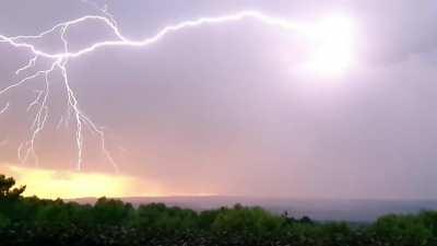 Godlike thunderstruck i captured yesterday in southern France !