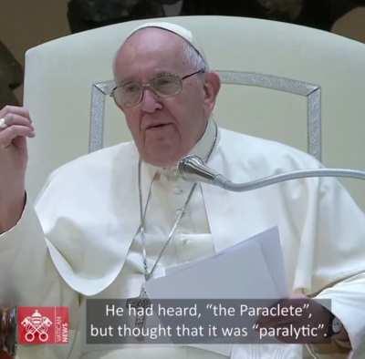 Pope Francis: âDo you pray to the Holy Spirit?â