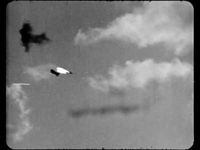 Remarkably Clear Film of Japanese Pilots being Shot Down over the Pacific