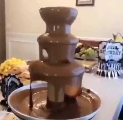 Be careful when buying a chocolate fountain