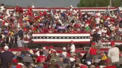 Donald Trump nearly assassinated at rally