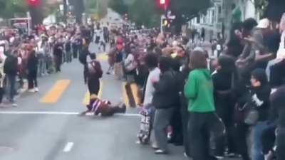 This is the Dolores Hill Bombing in San Francisco. Also Known As the Meat Crayon Contest. Enjoy.