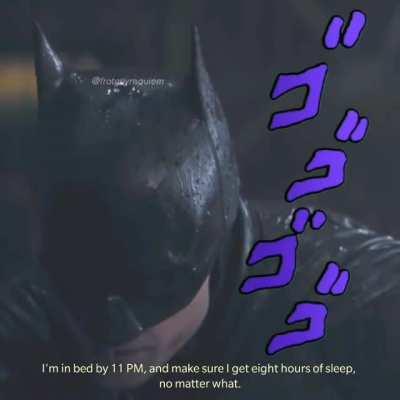 Batman just wants to live a quiet life