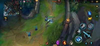 You can dodge CC with Camille's hookshot. (I haven't mastered it yet, got lucky here)