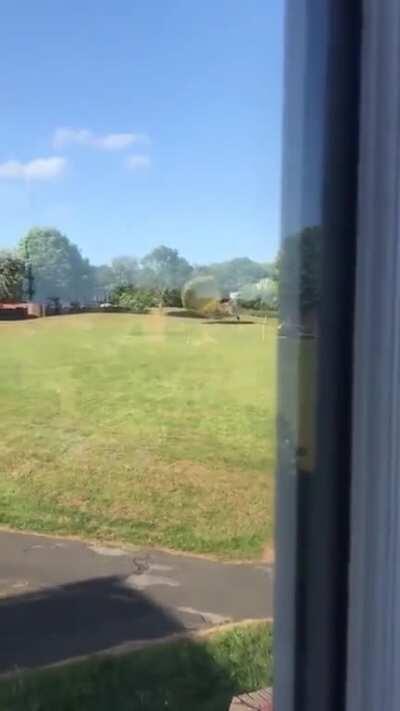 WCGW if I try out my old army parachute on a windy day?