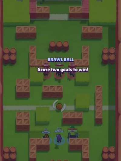 An old beta Darryl glitch in brawl ball with old gameplay!