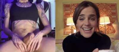 Not your average Facetime (Emma Watson)