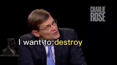 The Former deputy director and CIA Mike Morell talks about wanting to make Iran and Russia pay for not letting western backed Al Qaeda and other salafi groups take over syria