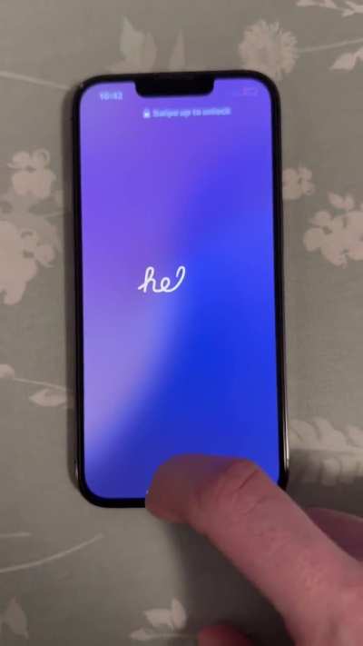 Can’t swipe up after factory reset (vid included)